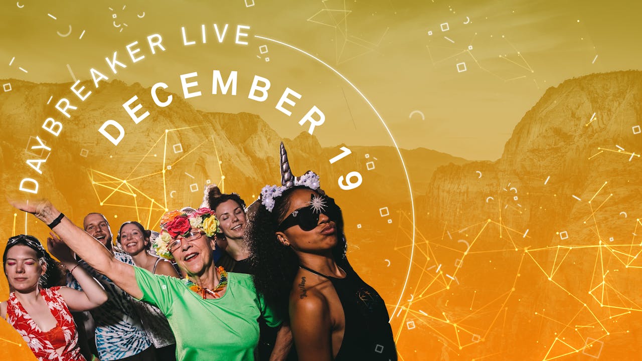 12.19 11AM EST Daybreaker LIVE // 'Tis the Season to Dance D.O.S