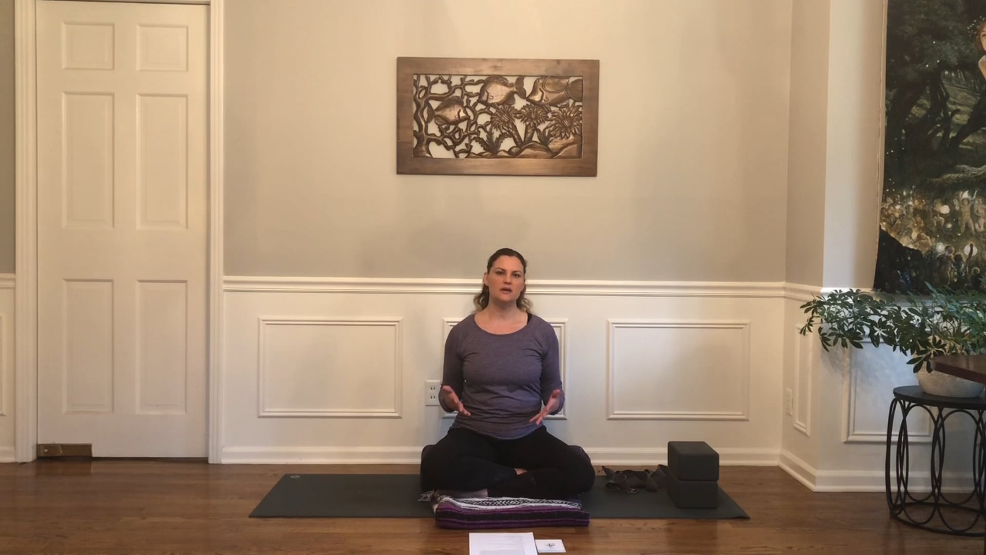 Yoga for Anxiety Class: Staying Present Through the Breath - with Devon