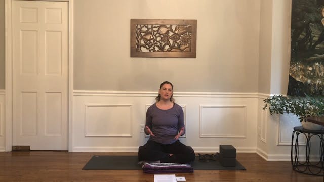 Yoga for Anxiety Class: Staying Prese...