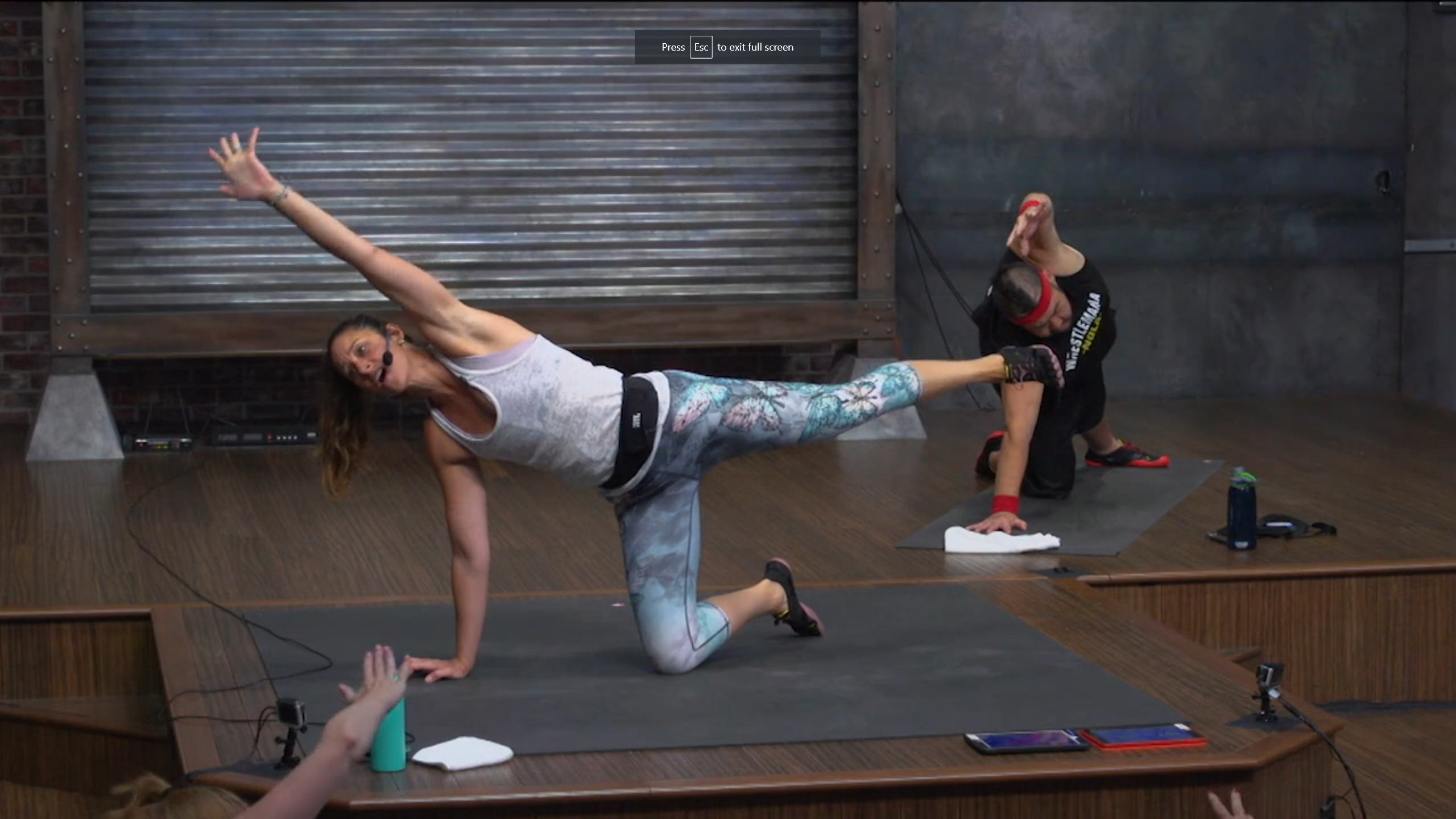 Sweatin' Swearin', Shoulders & Legs Flailin'