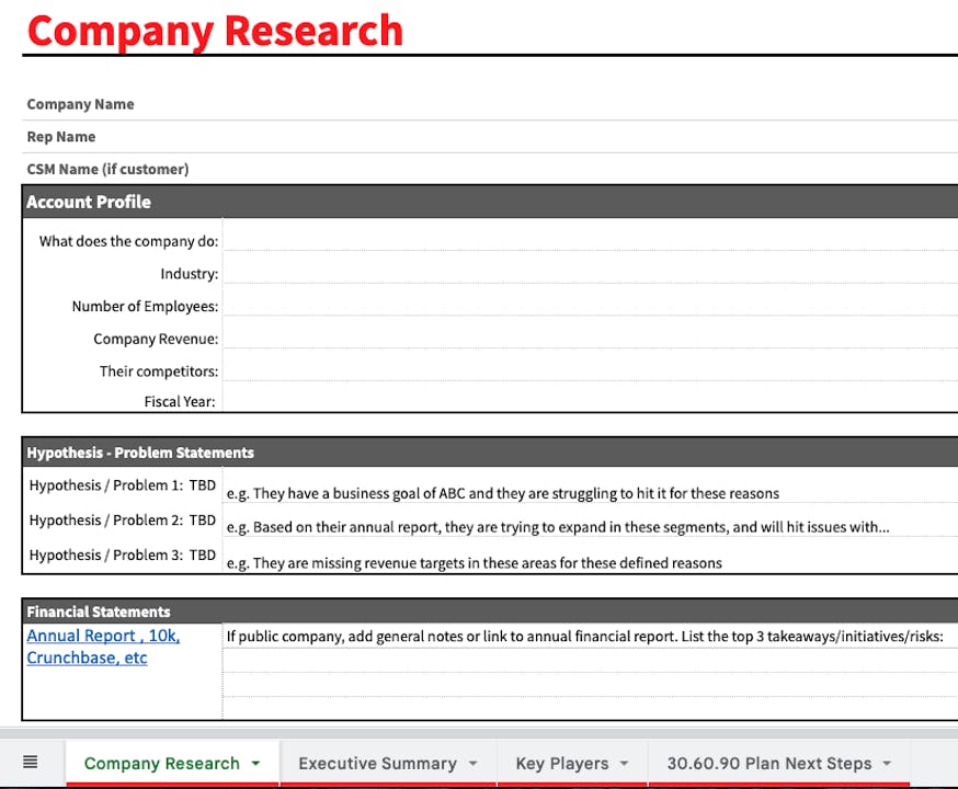 DealDoc Account Plan