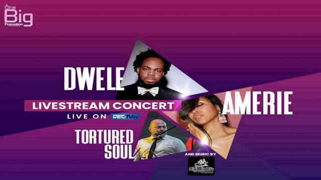 Dwele, Amerie, Tortured Soul, and Digimix DJ's  Live Stream