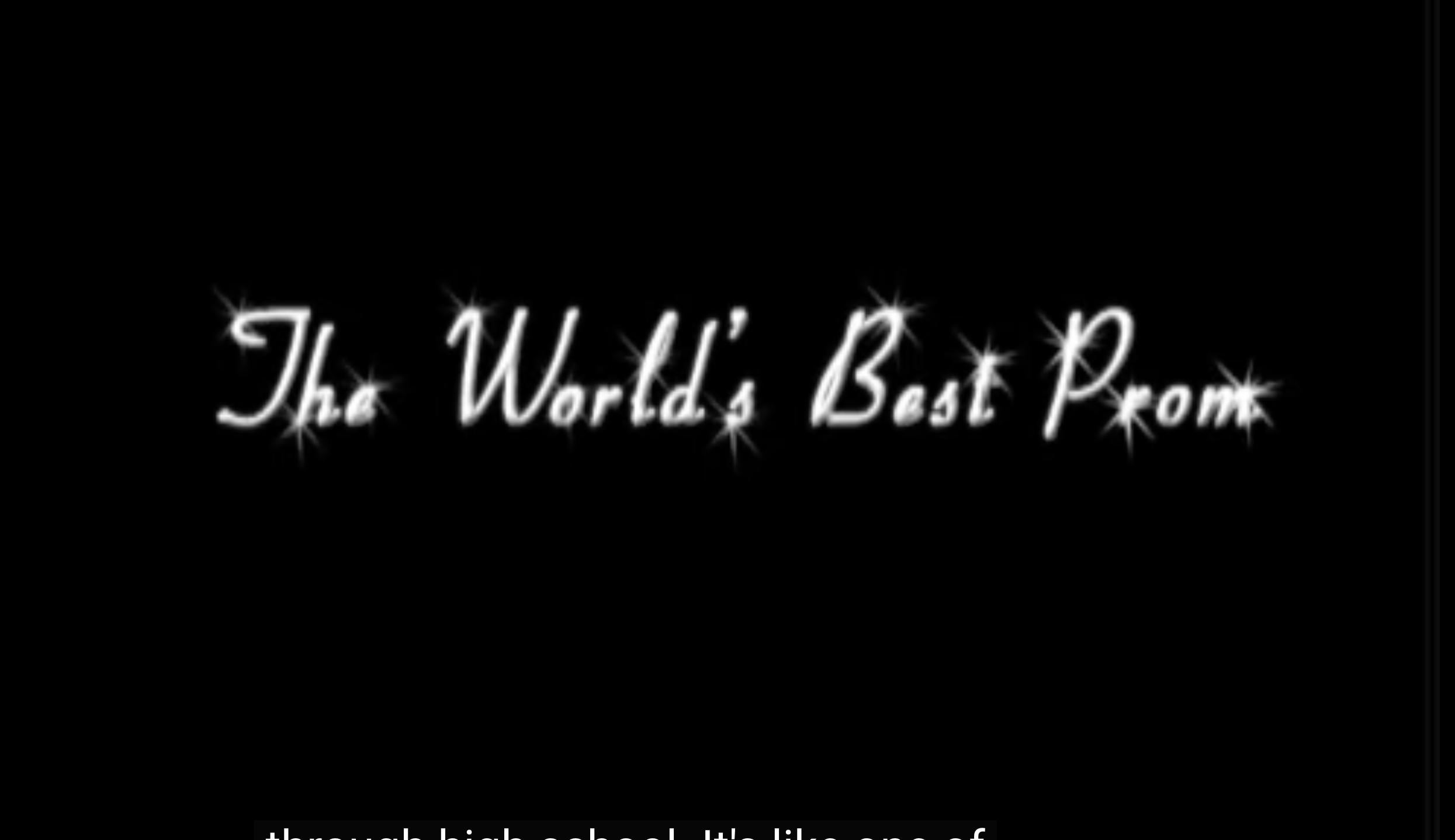 The World's Best Prom