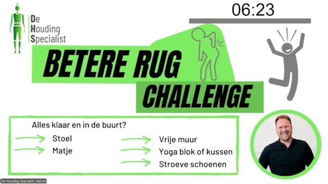 Replay Betere Rug Challenge - dag 2