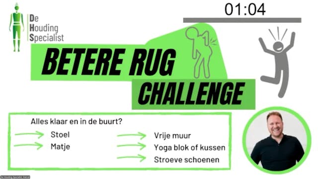 Replay Betere Rug Challenge Dag 3