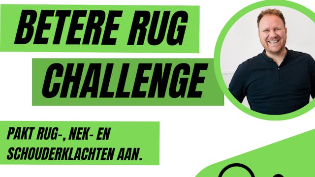 Betere Rug Challenge