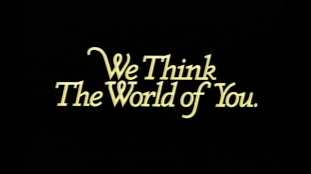 We Think The World of You - Trailer
