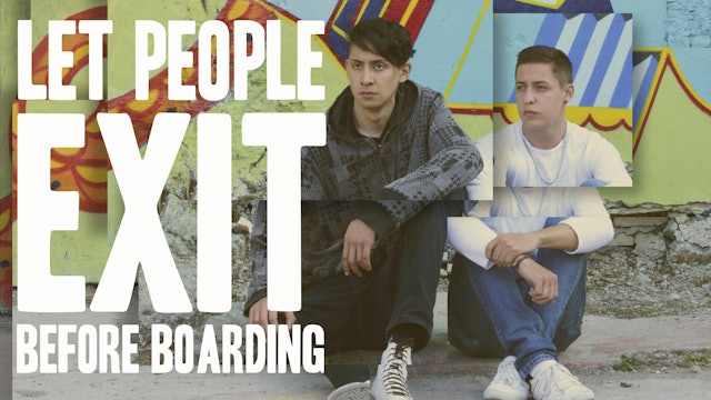 Let People Exit Before Boarding