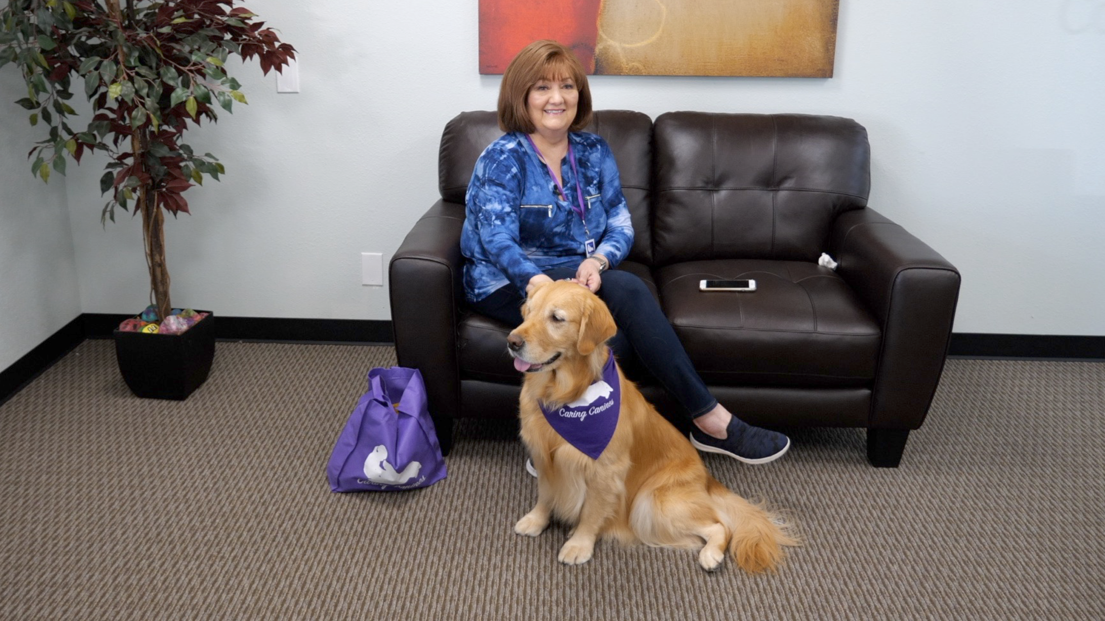 Caring Canines at Wings Day Program