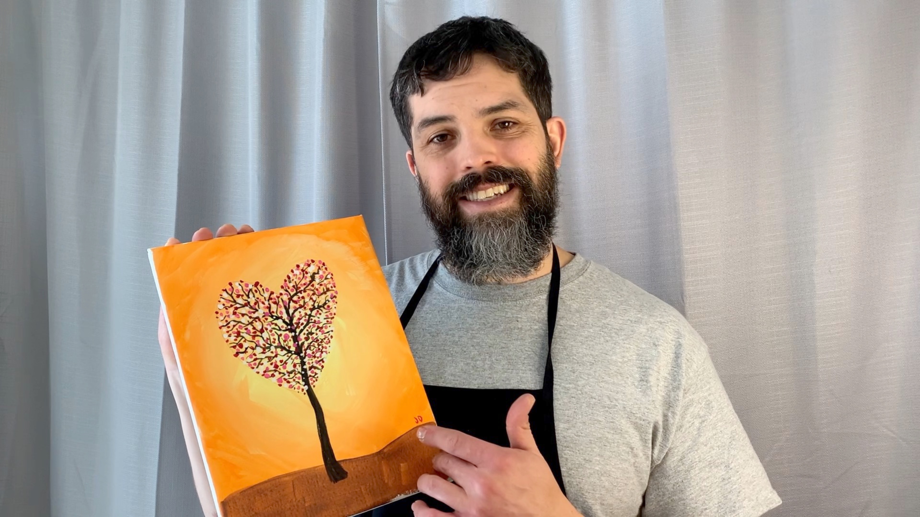 Heart Tree - Acrylic Paints