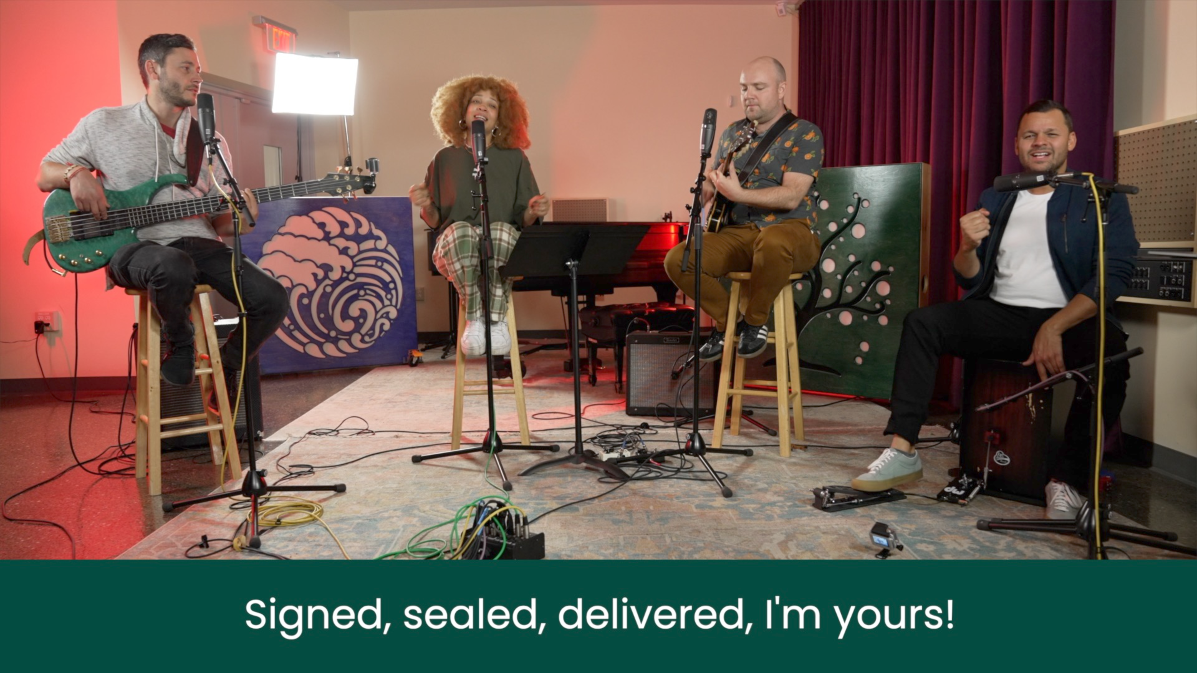 Sing-along to Signed, Sealed, Delivered