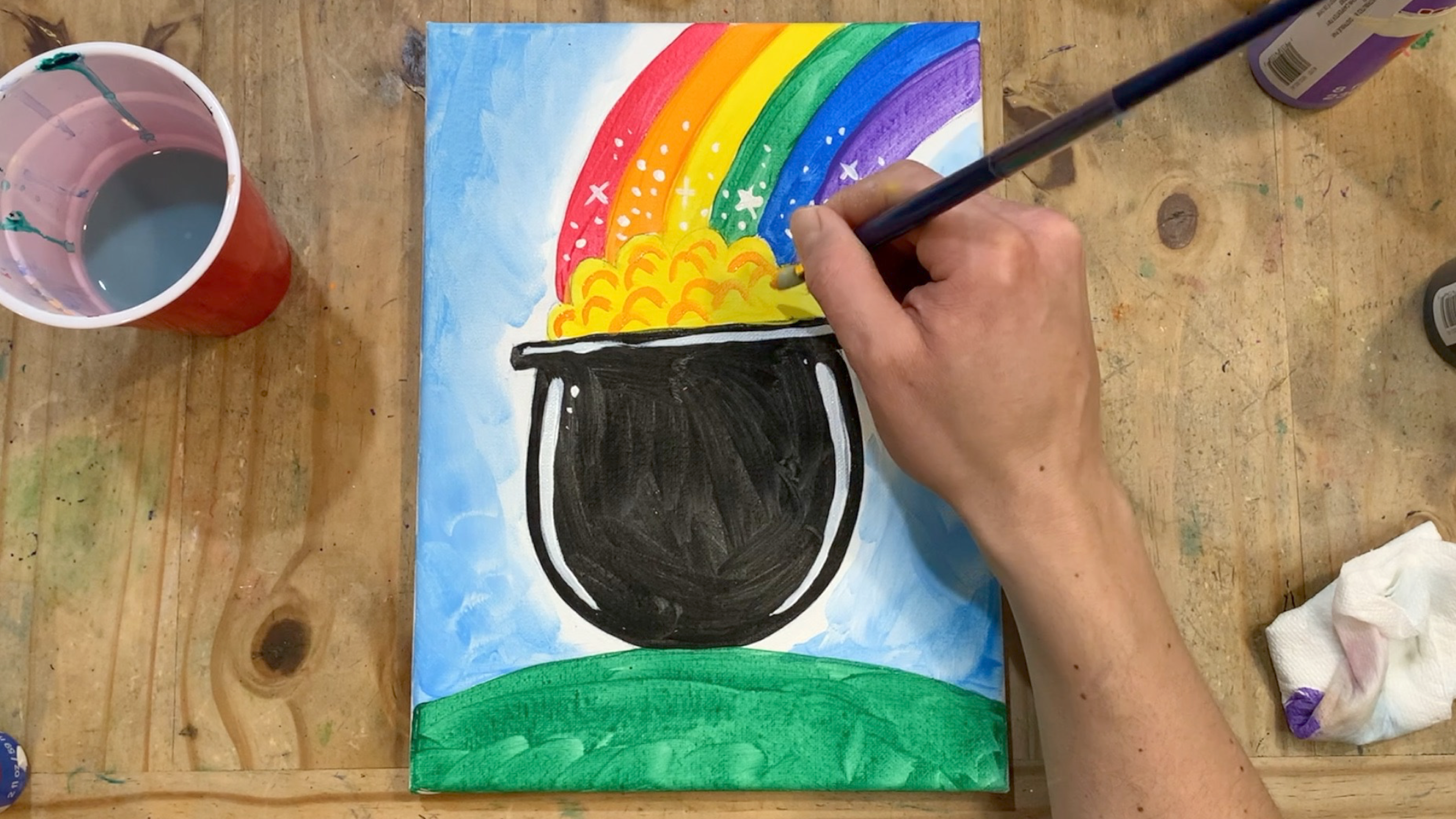 Pot O' Gold - Acrylic Paints