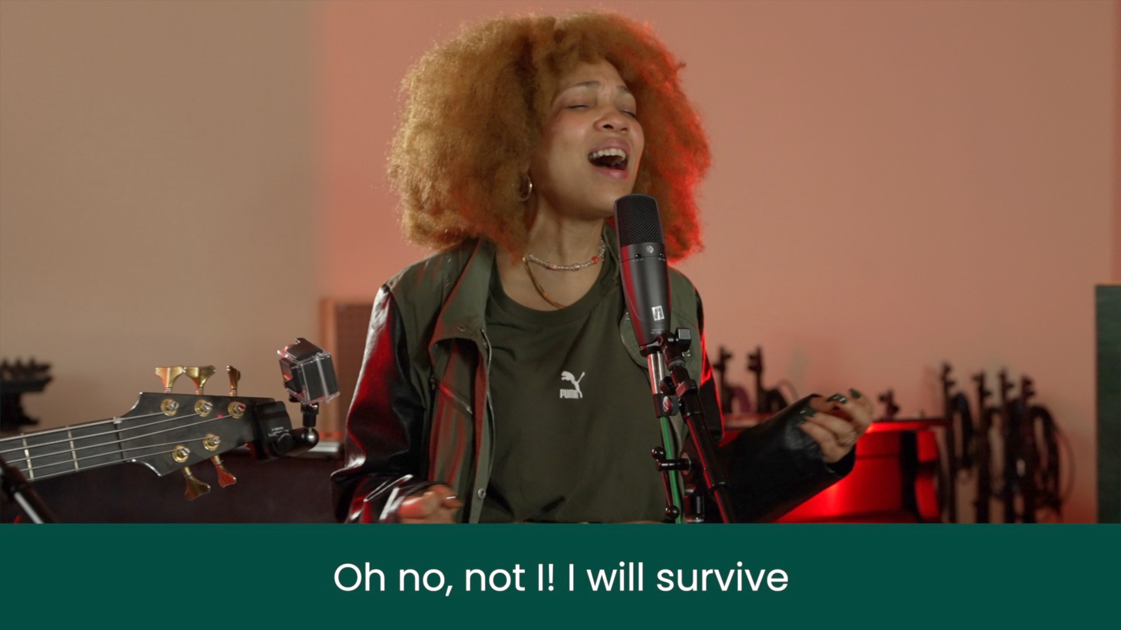 Sing-along to I Will Survive by Gloria Gaynor