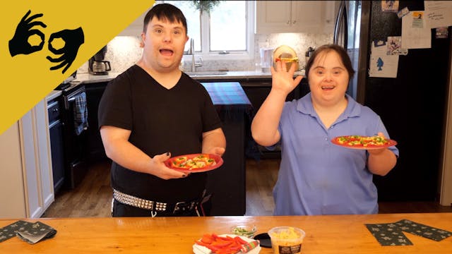 Making Stuffed Mini Bell Peppers - ASL