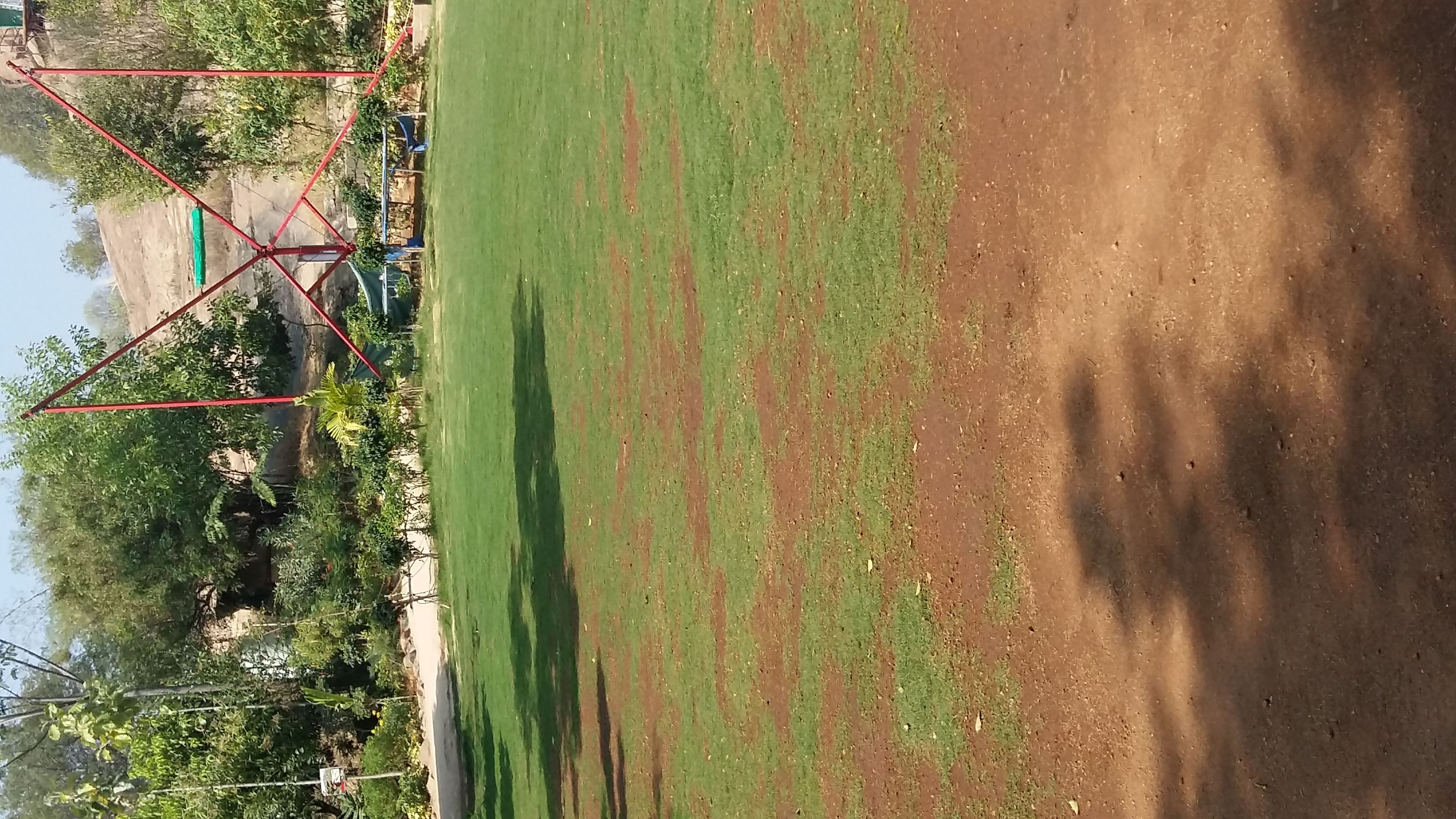 Dolly shot of man using smart phone while walking in city