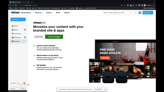 Testing uploading of vimeo video 1