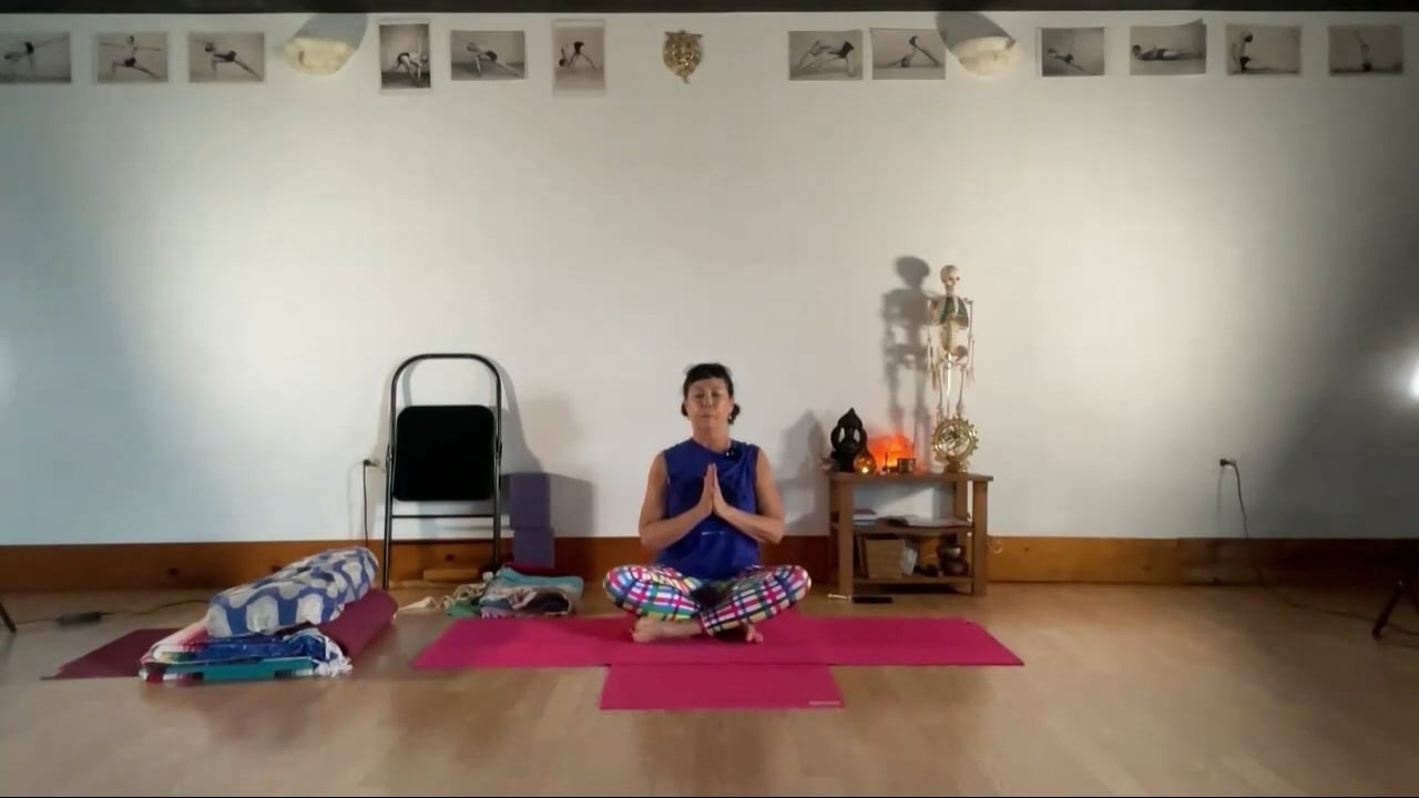 1-29-24 Iyengar Yoga: Focus on gaining strength by holding asanas for 1-2 minutes.