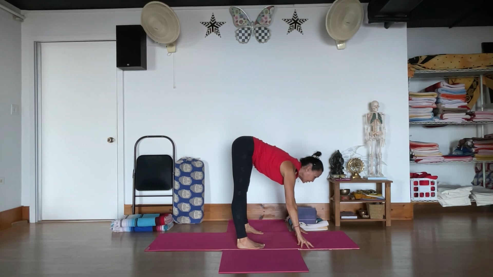 2-10-25 Iyengar Yoga: Focus on pelvis strength and balance and upper arm shoulder connection.