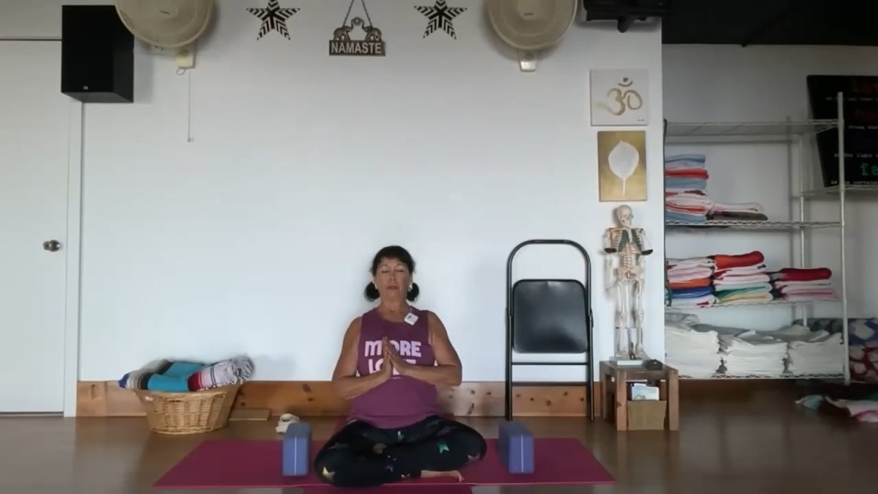 1-9-23 Iyengar Yoga: femur bone into the hip socket, soften the abdomen, tight joints, and hip strength/flexibility.