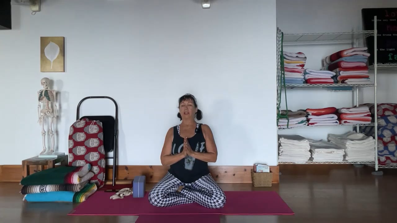 11-16-22 Iyengar Yoga: Twisting: sitting, lying, and standing.