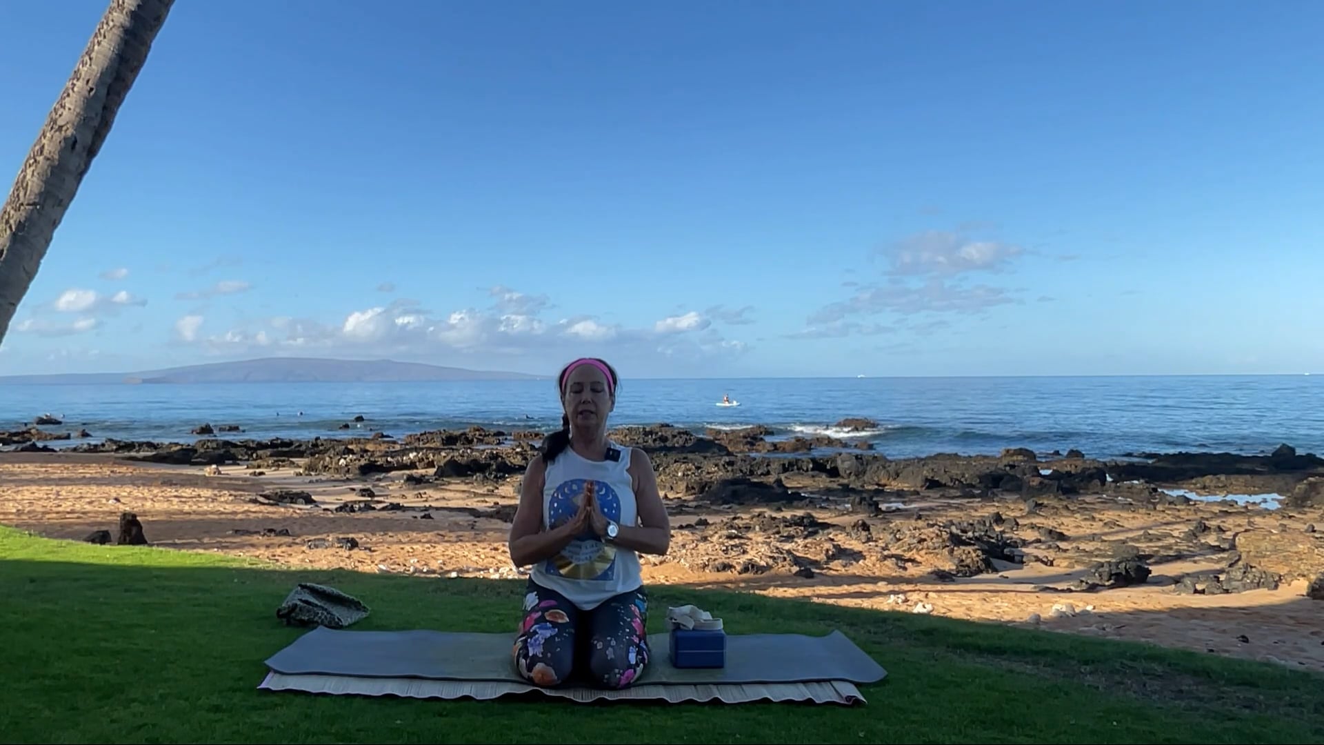 11-12-24 Gentle Beach Yoga: Total body focus on mobility and flexibility.