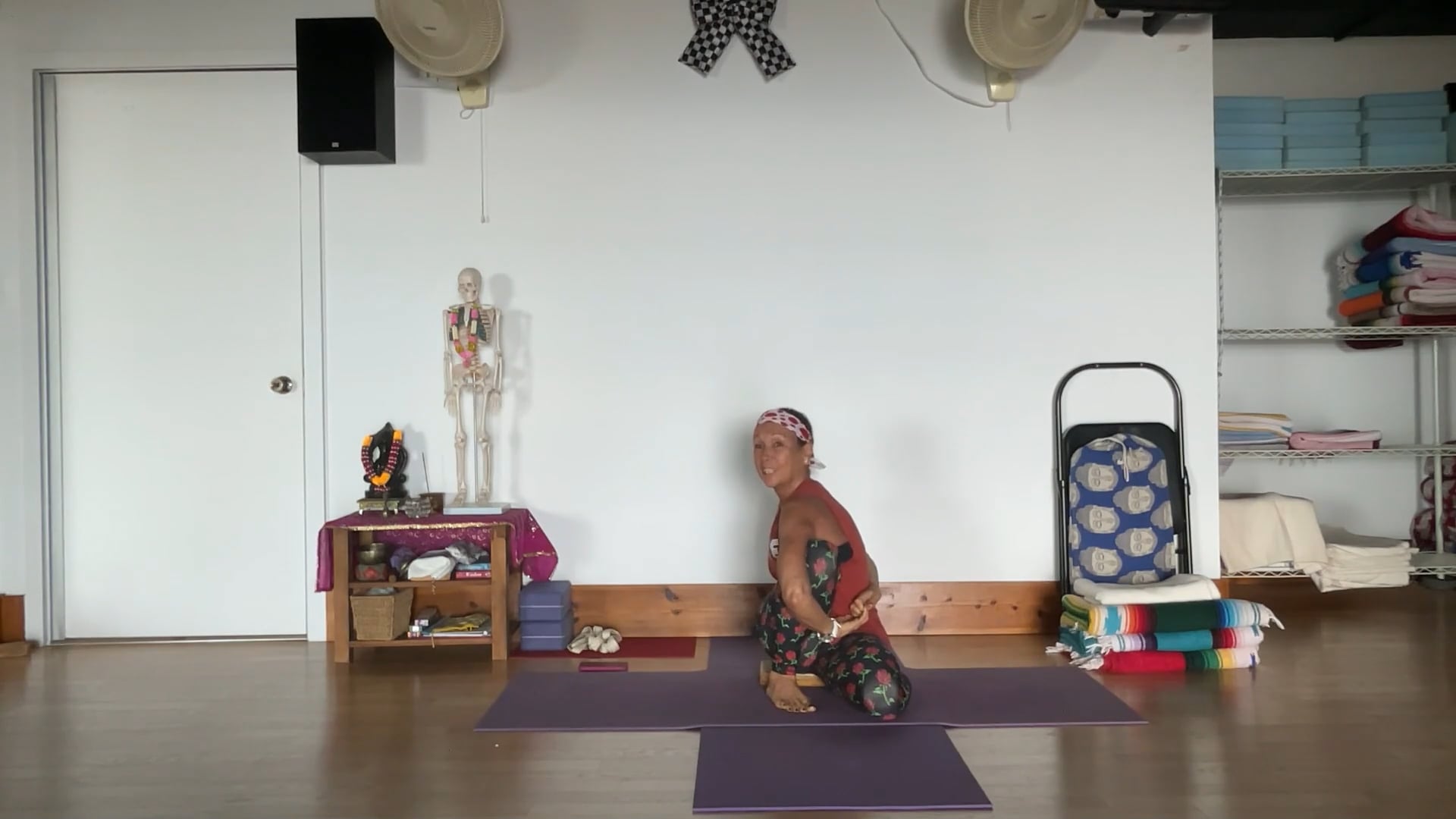 11-5-25 Iyengar Yoga: Twist/lateral extensions, organic body treatments.