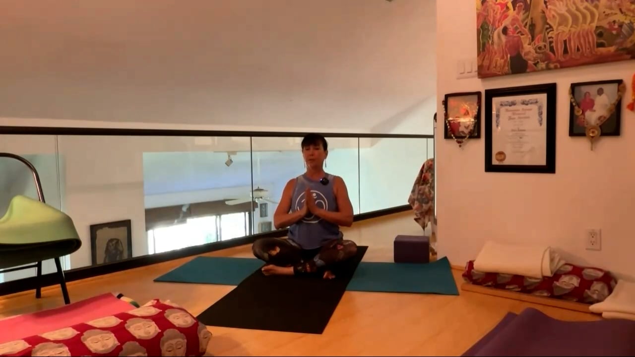 8-4-23  Iyengar Yoga: Focus on the action of the arms/shoulders and armpits for back bending.