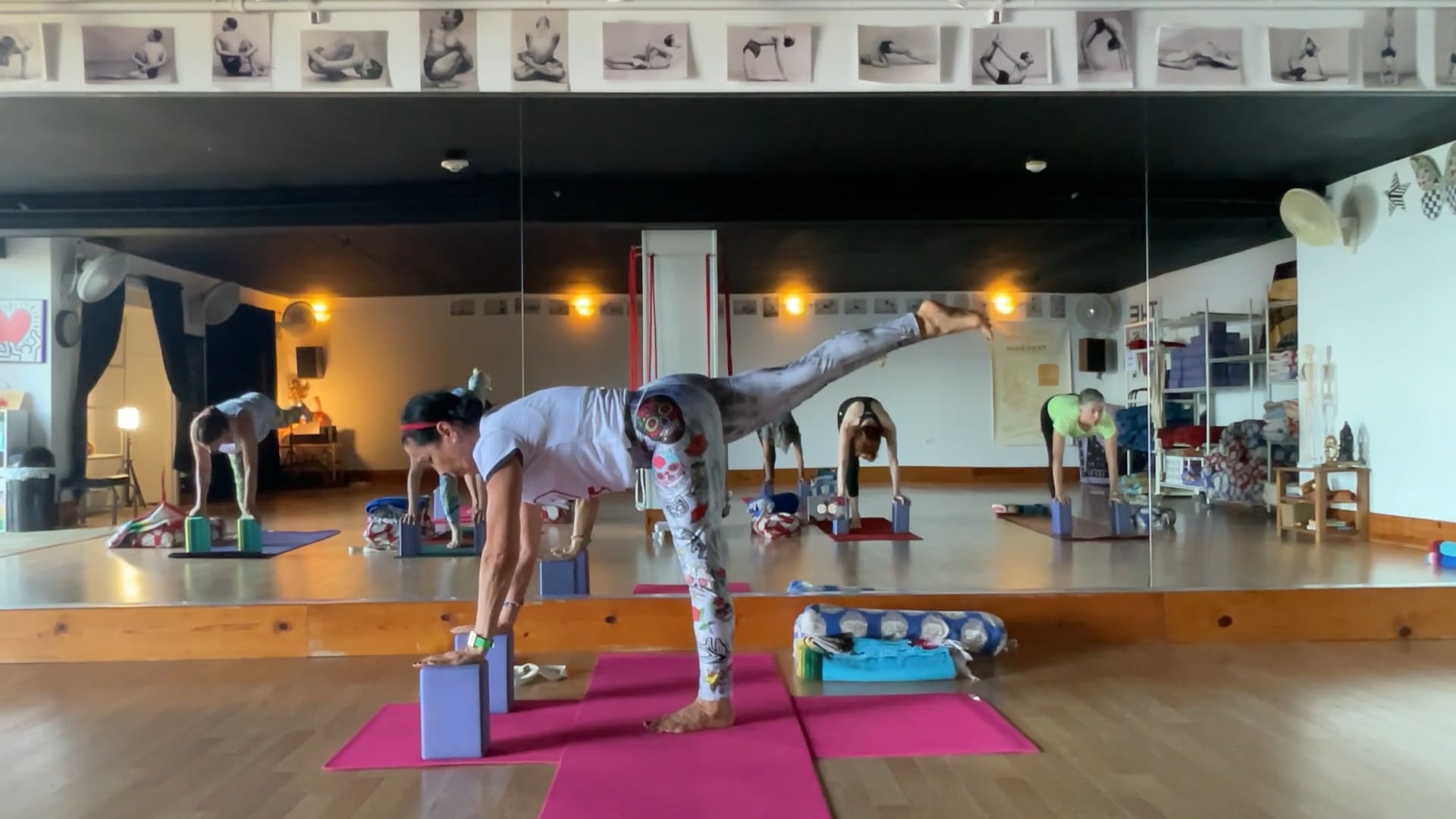 3-5-25 Iyengar Yoga: Strengthening the arms and legs to build a strong and aligned spine (backbone) for the mind and body.