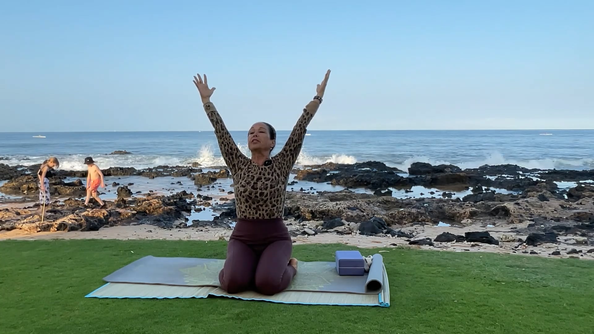 2-13-25 Gentle Beach Yoga: A Spiritual connection through yoga practice.
