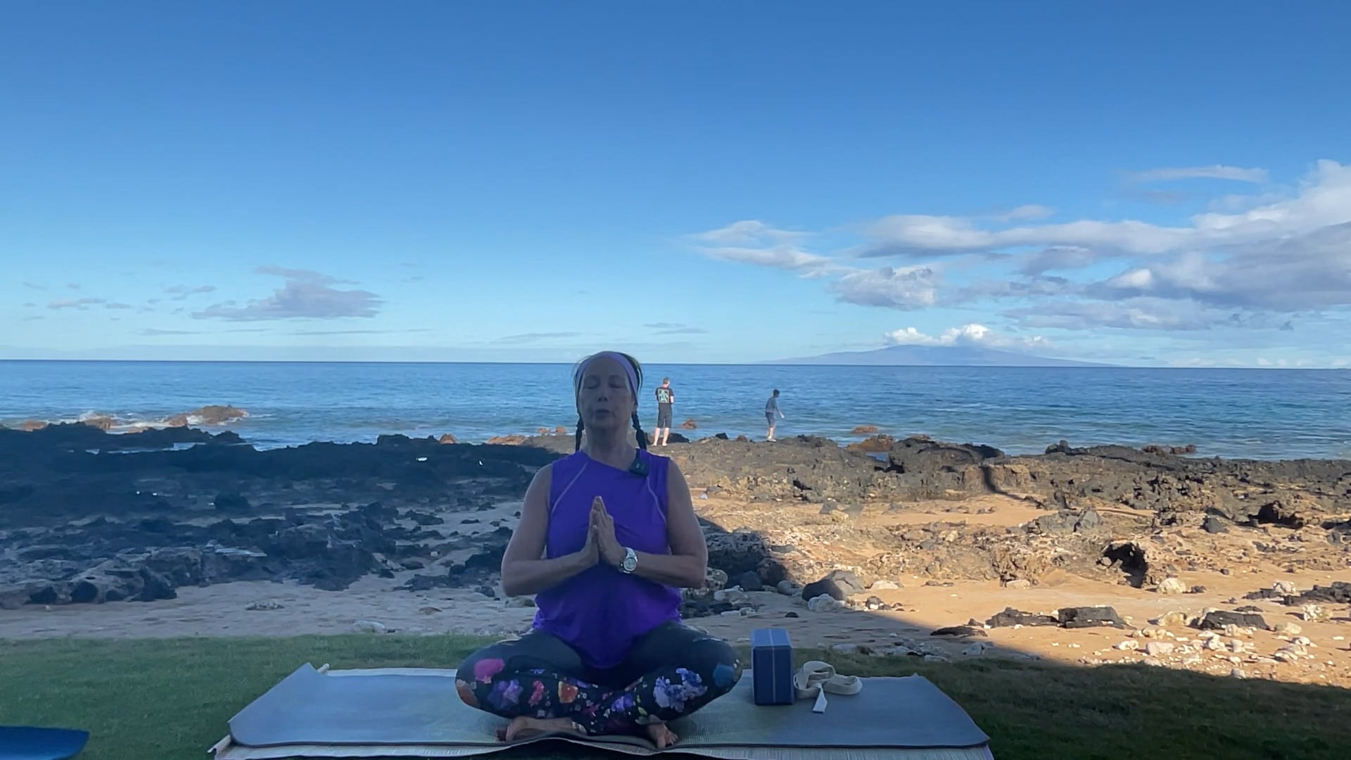 7-19-24 Gentle Beach Yoga: Focus on gaining flexibility through long holding with the breath.