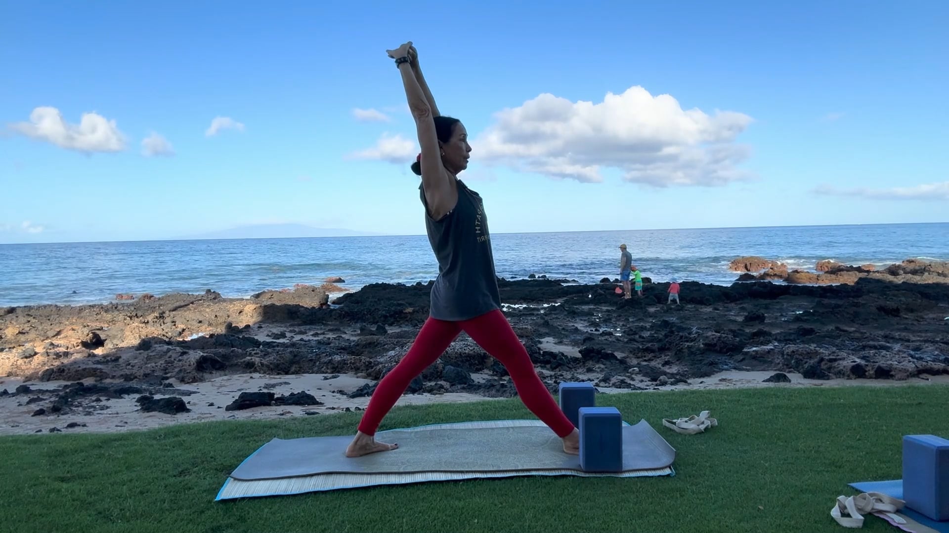 8-26-26 Gentle Beach Yoga: Turning inward
