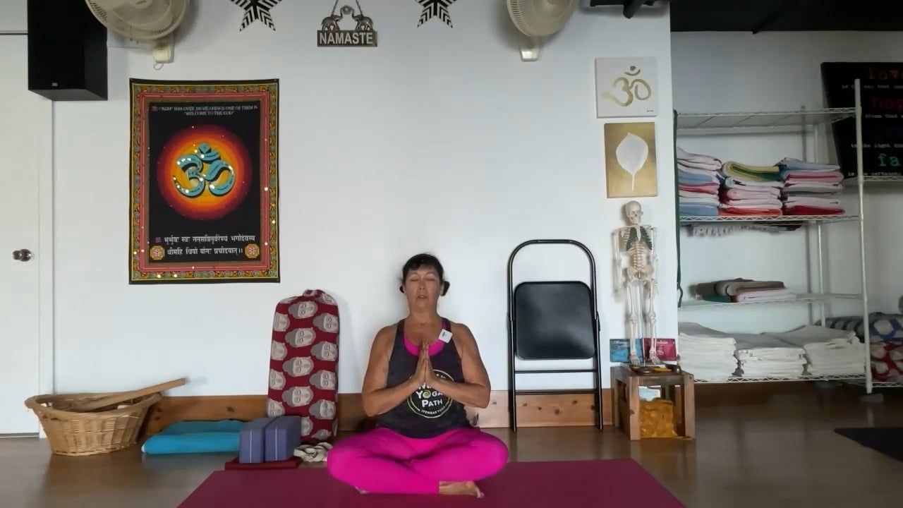 12-28-22  Iyengar Yoga: Focus on building the foundations for backbends and inversions.
