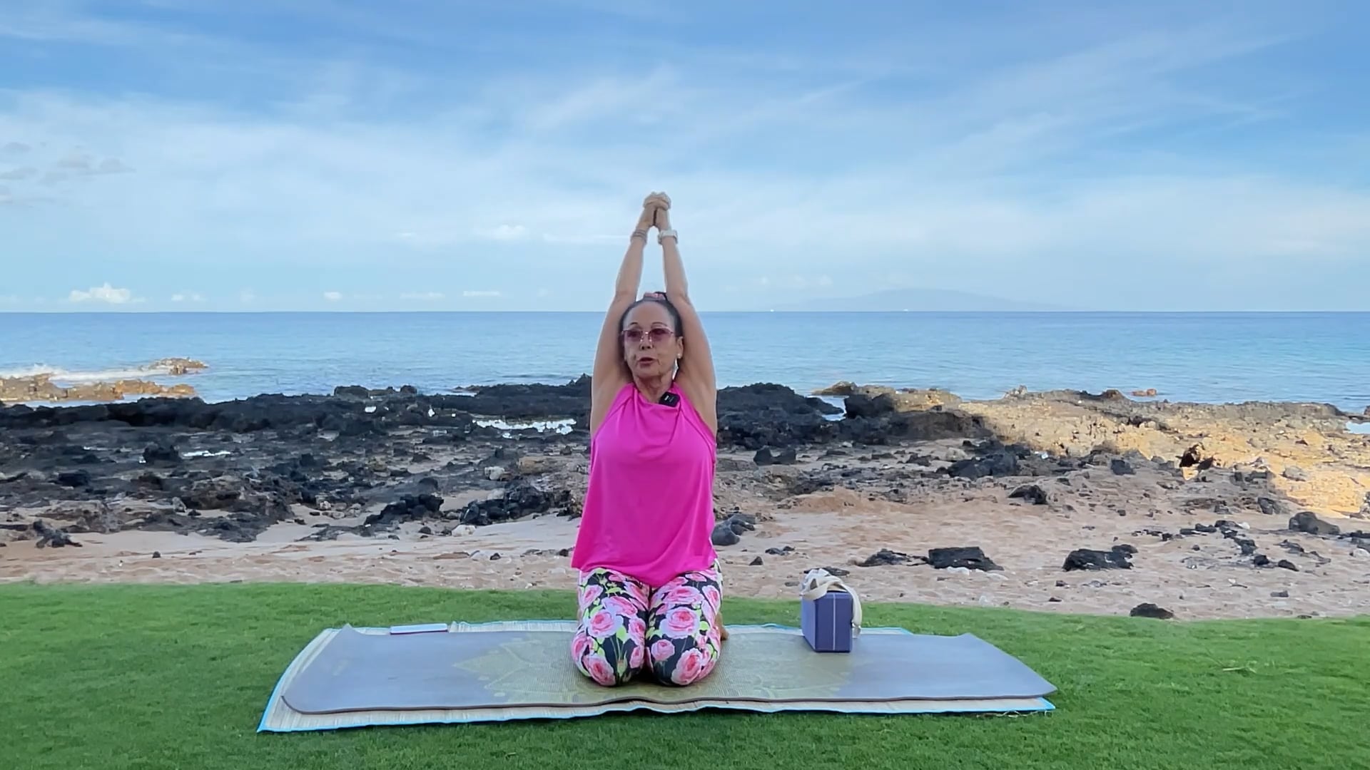 4-19-25 Gentle Beach Yoga: Developing a focused mind while building strength and endurance.