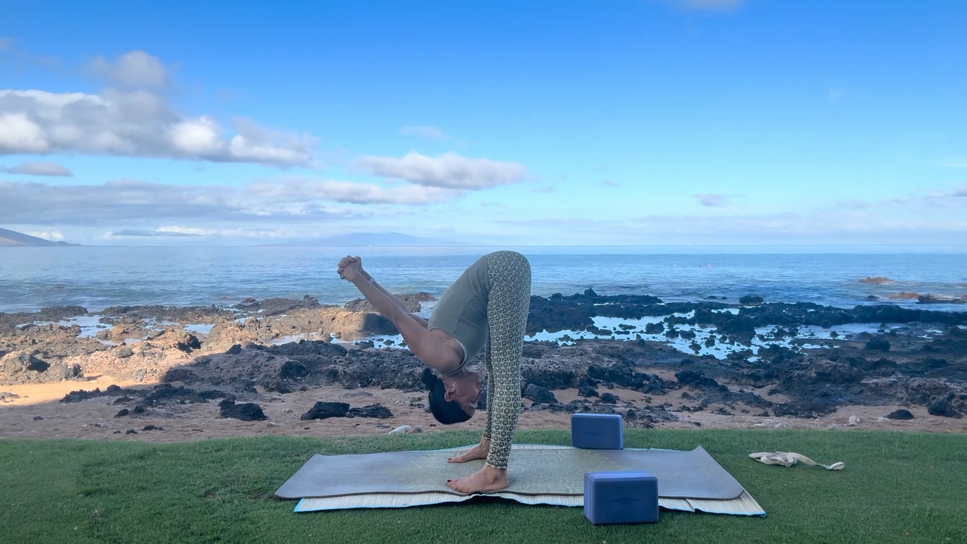 8-21-26 Gentle Beach Yoga: From action to silence.