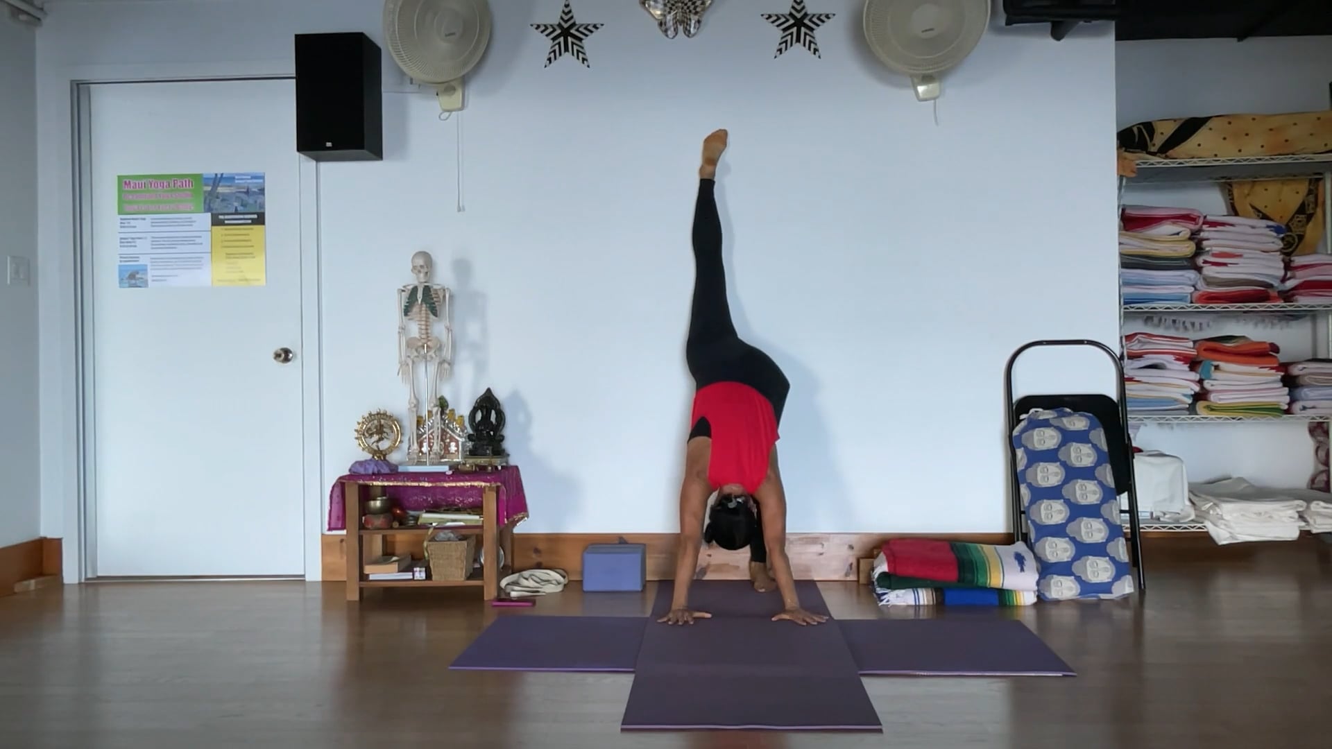 7-14-25 Iyengar Yoga: Increase balance and strength from hands to feet.