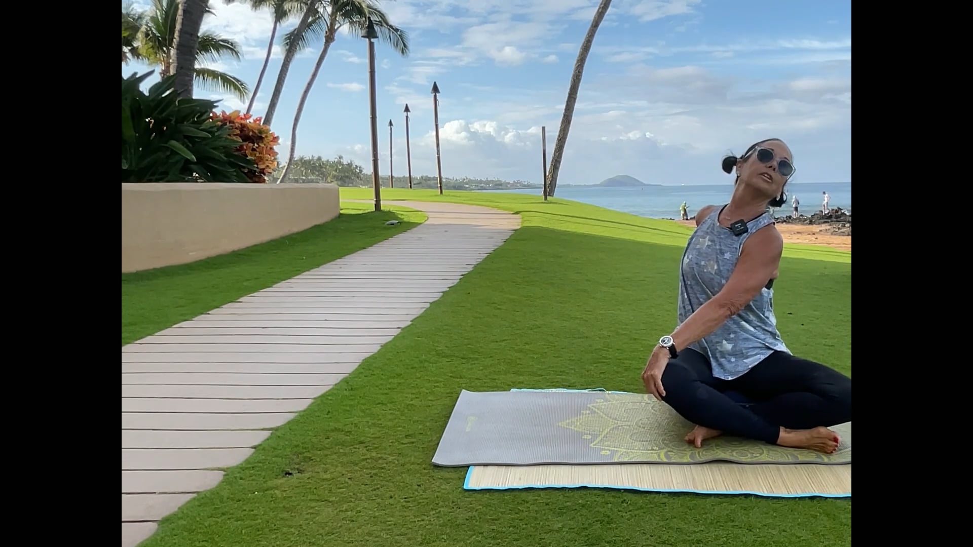 4-1-25 Gentle Beach Yoga: Wake up, focus, improve your mental and physical health.
