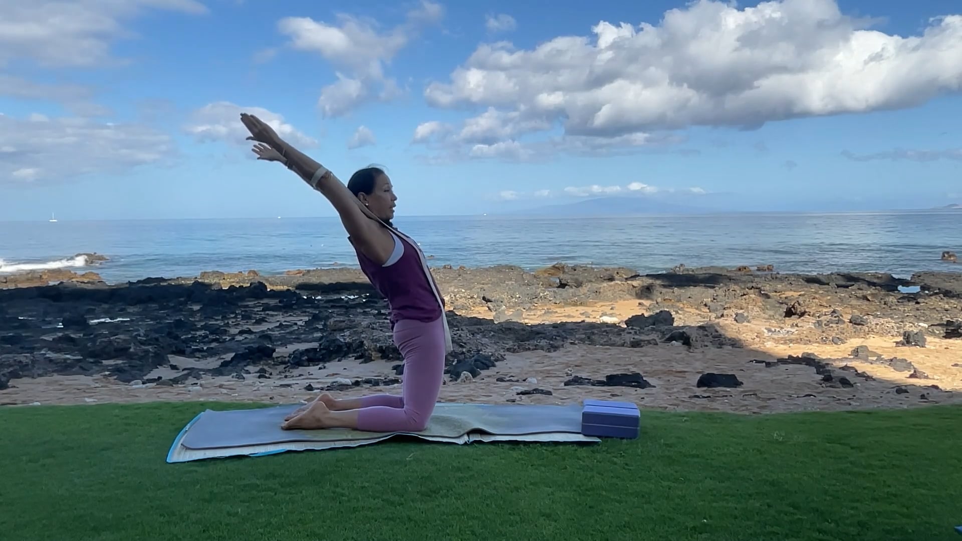 5-6-25 Gentle Beach Yoga: Solutions to hip joint and lower back pain.