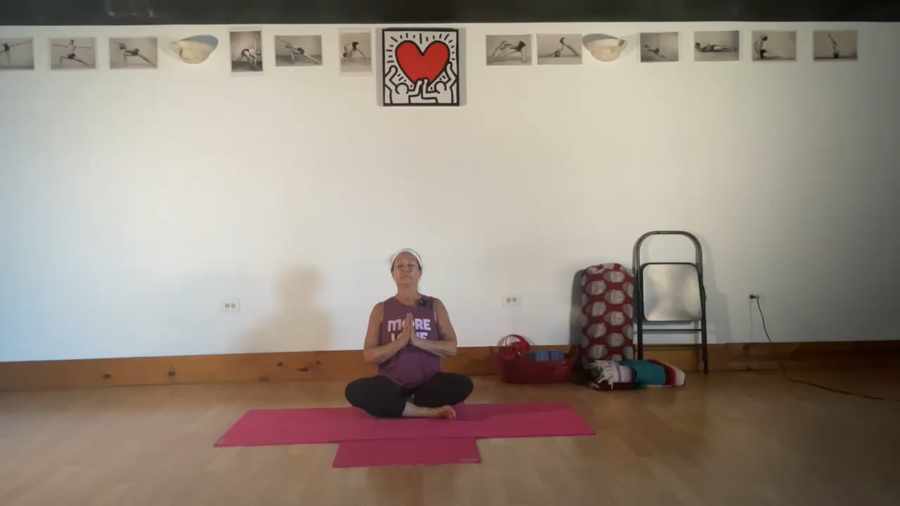 8-5-22 Iyengar Yoga: Preparing the feet and connecting the pelvis to the shoulders for standing poses and inversions.