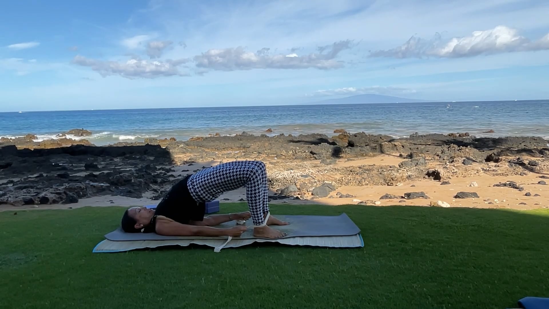 6-24-25 Gentle Beach Yoga: Gentle, quiet, stretching, balancing and relaxing.