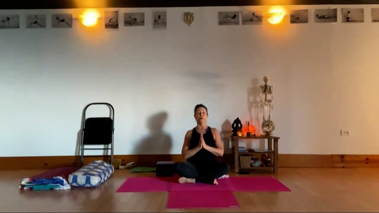 2-7-24  Iyengar Yoga: Focus on the total body with emphasis on back strengthening.
