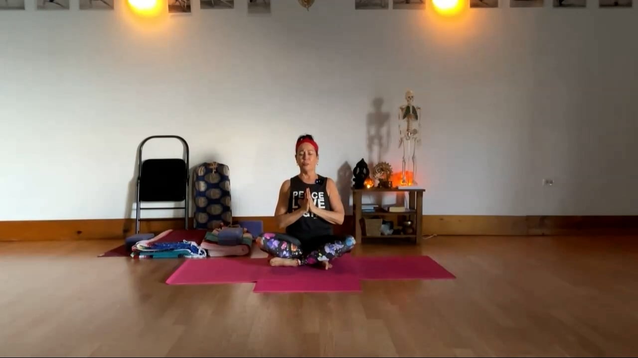 12-8-23 Iyengar Yoga: Focus on horizontal standing poses and abdominal strengthening.