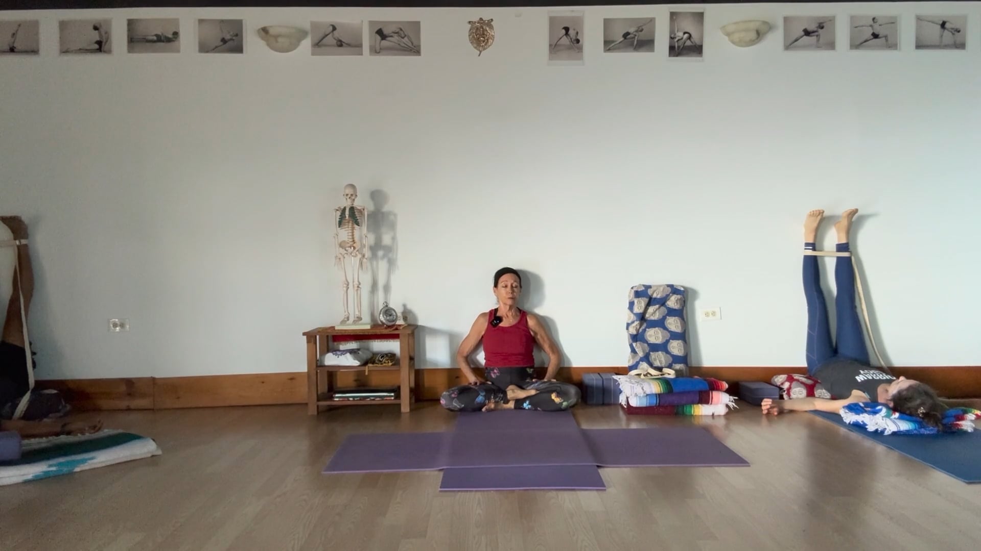 7-27-26 Part 1 Iyengar Yoga: Foundations of Inversions with wall support.