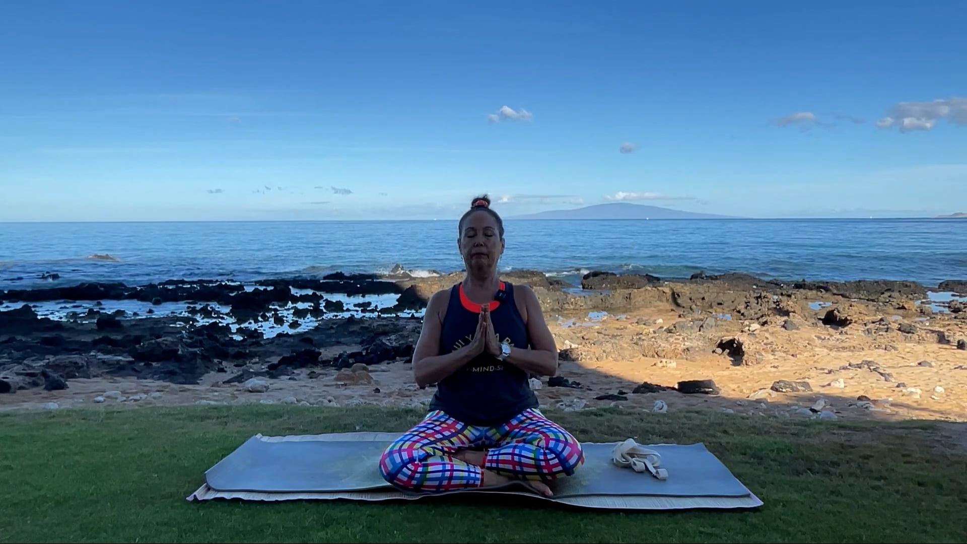 7-29-24 Gentle Beach Yoga: Focus on spinal strengthening and stretching.