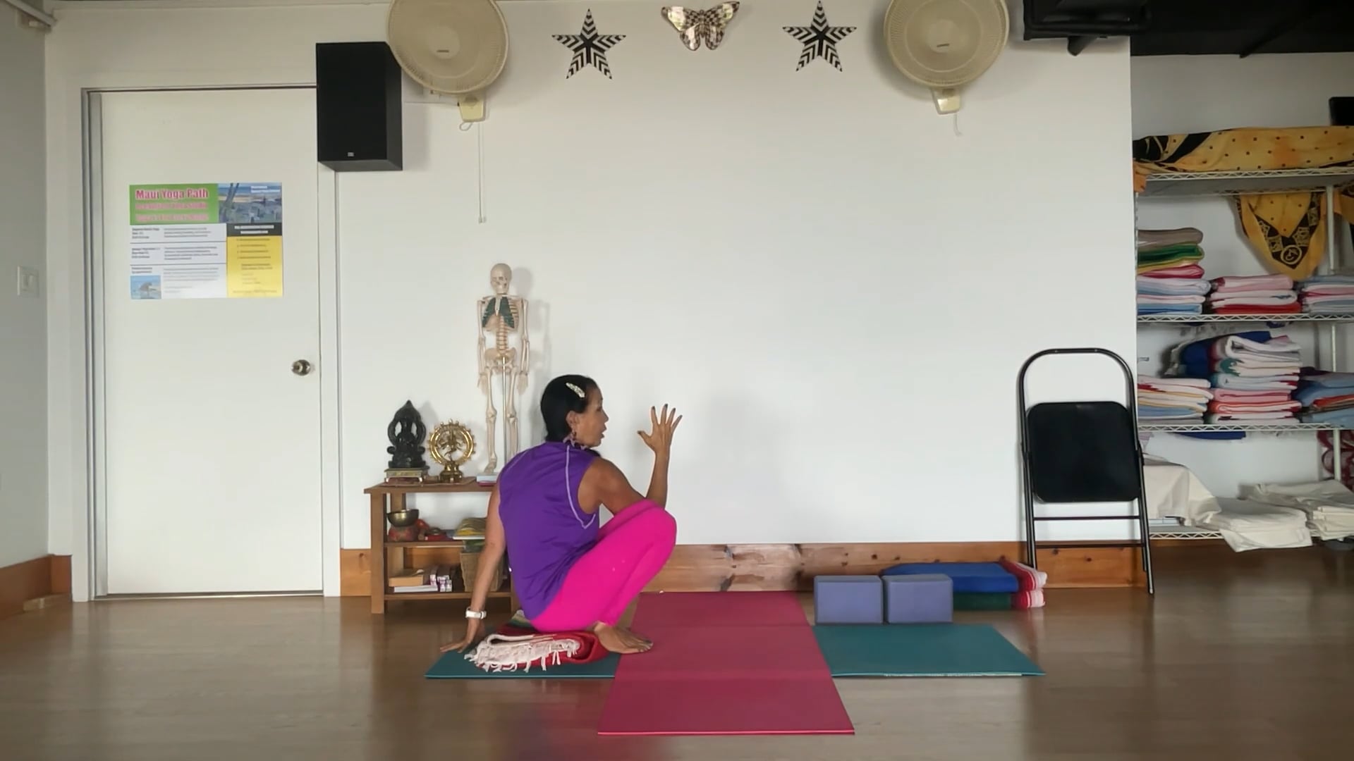 5-5-25 Iyengar Yoga: Lateral/twist: seated, standing and inverted.