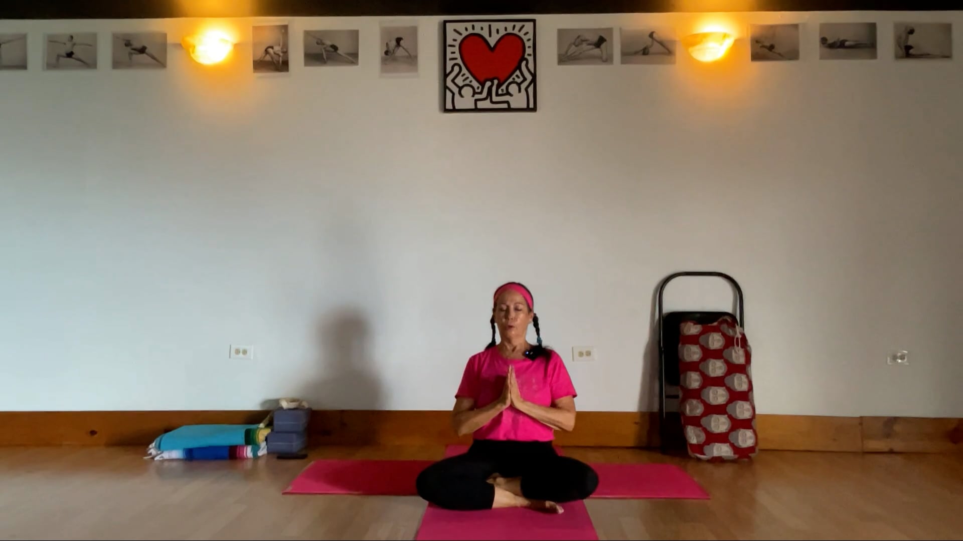 9-16-24 Iyengar Yoga: Focus on foundational actions to balance strength and flexibility: sitting, standing, and inverting.