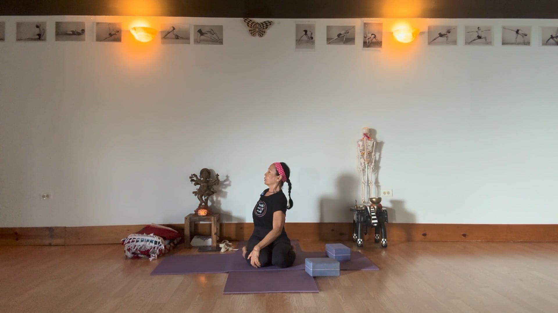 2-27-26 Iyengar Yoga- Beginner: Concave spine to open the heart, move from the known to the unknown.