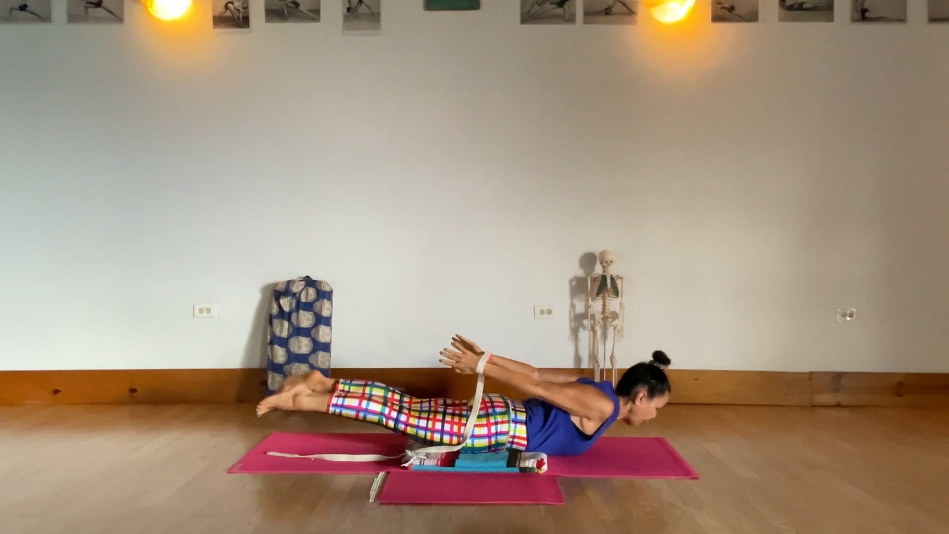 5-16-25 Iyengar Yoga: Foundations in centering, balance, alignment  Tadasana (mountain pose).