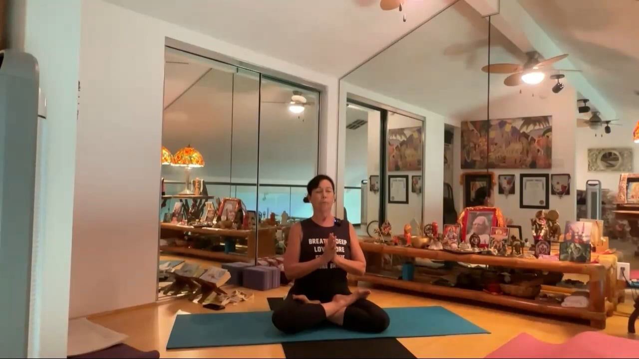 8-14-23  Iyengar Yoga: Focus on hip/leg actions with side body lengthening.