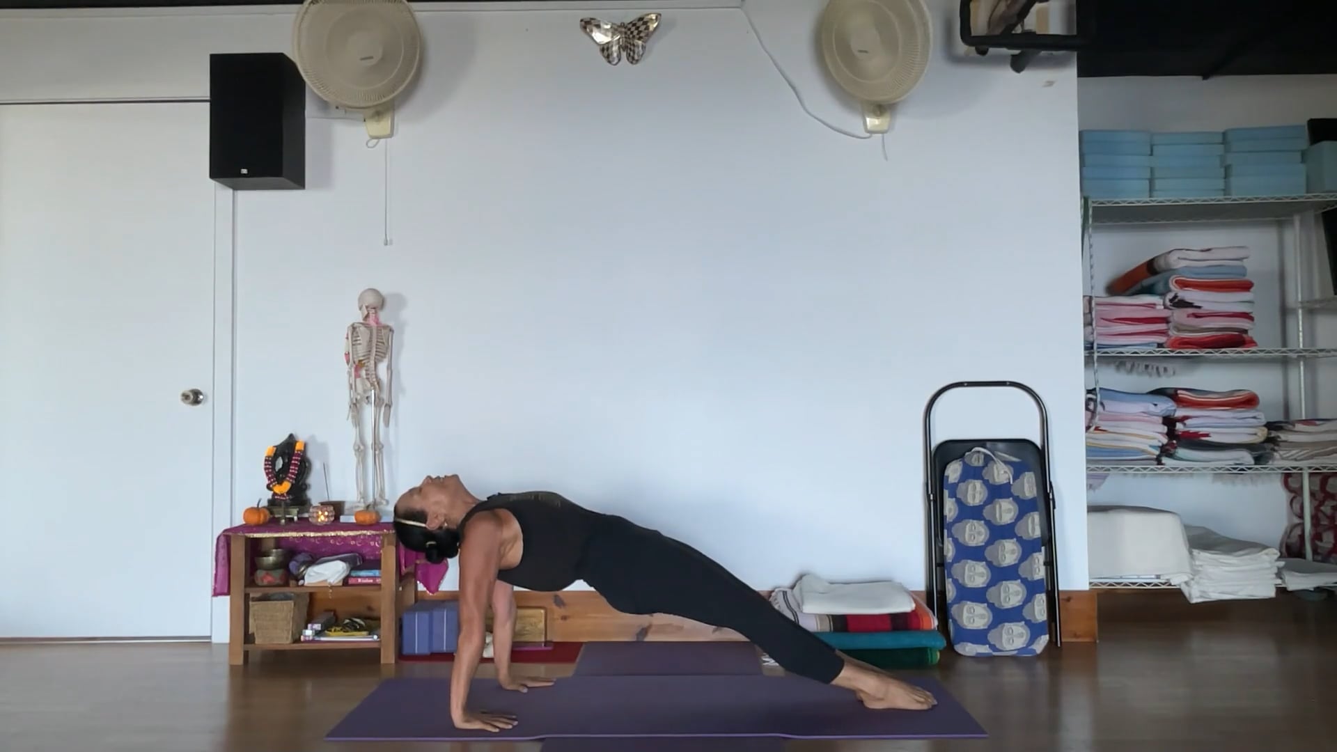 10-29-25 Iyengar Yoga: Connect to the feet and hands to expand awareness.
