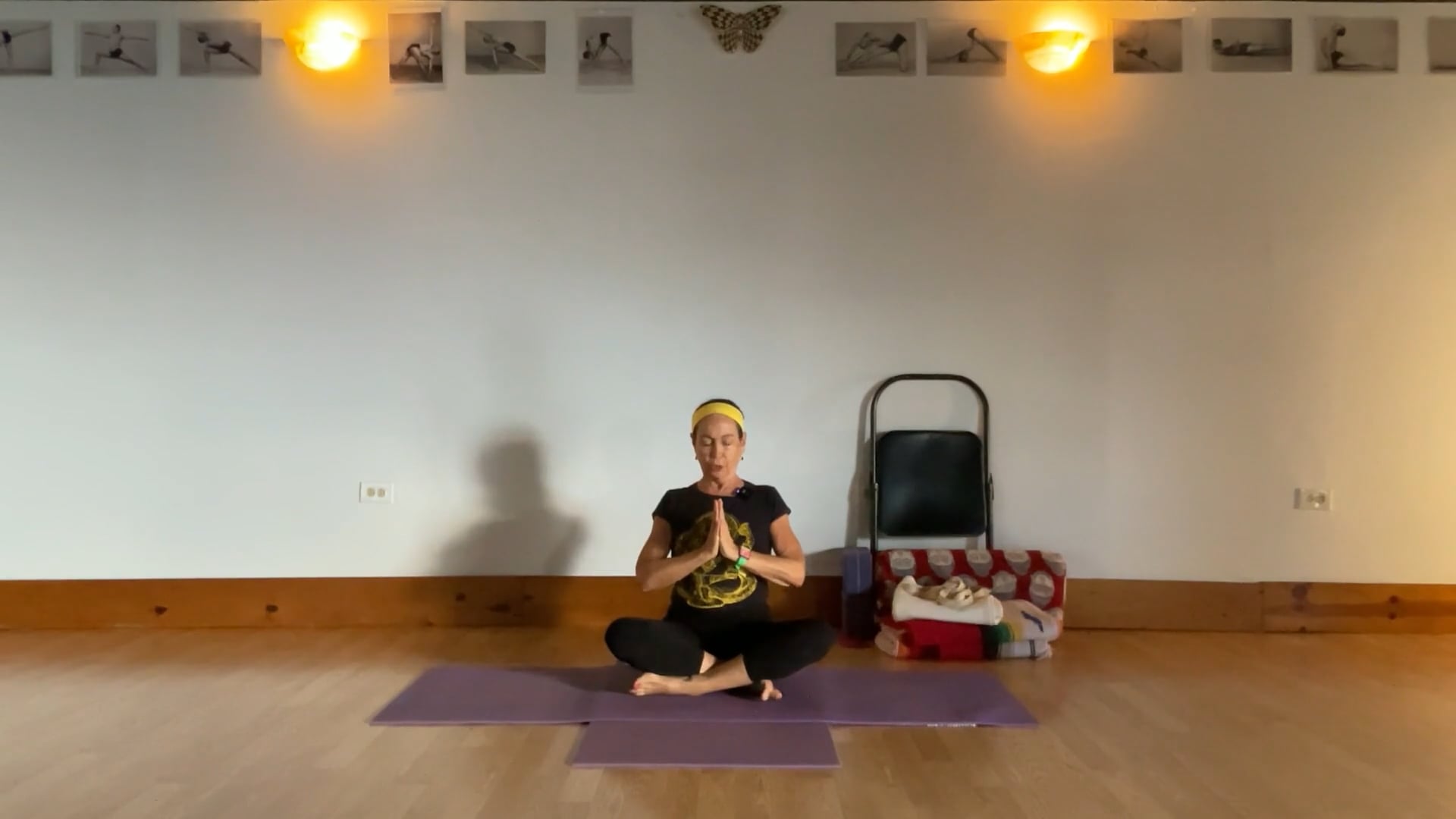 9-29-25 Iyengar Yoga: Focus on lengthening and strengthening the arms and the legs.
